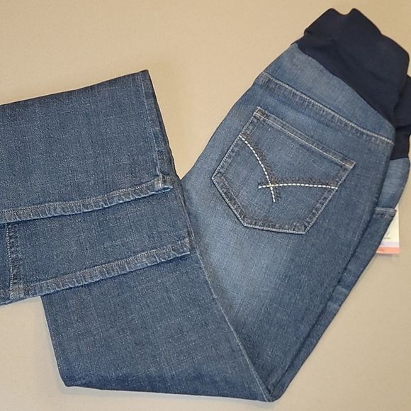 Oh Baby Mid Belly Bootcut Maternity Jeans - Picture 6 of 9
